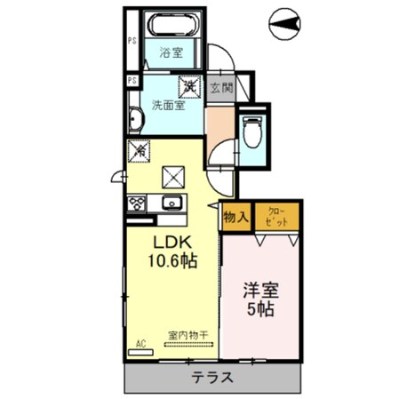 Lantanaの物件間取画像